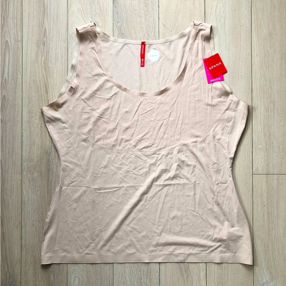 NWT Spanx Thinstincts Smooth Tank in Soft Nude Size 3X